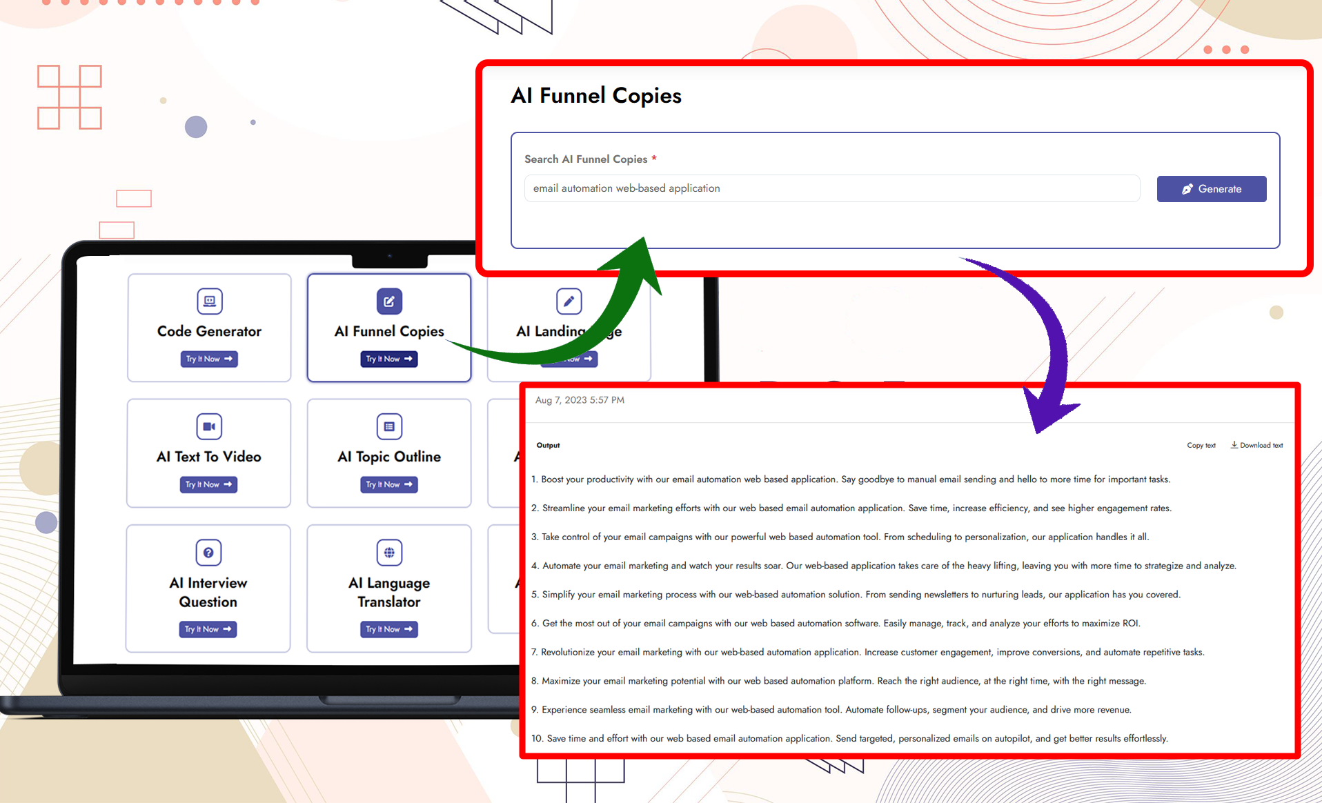 Funnel Generator