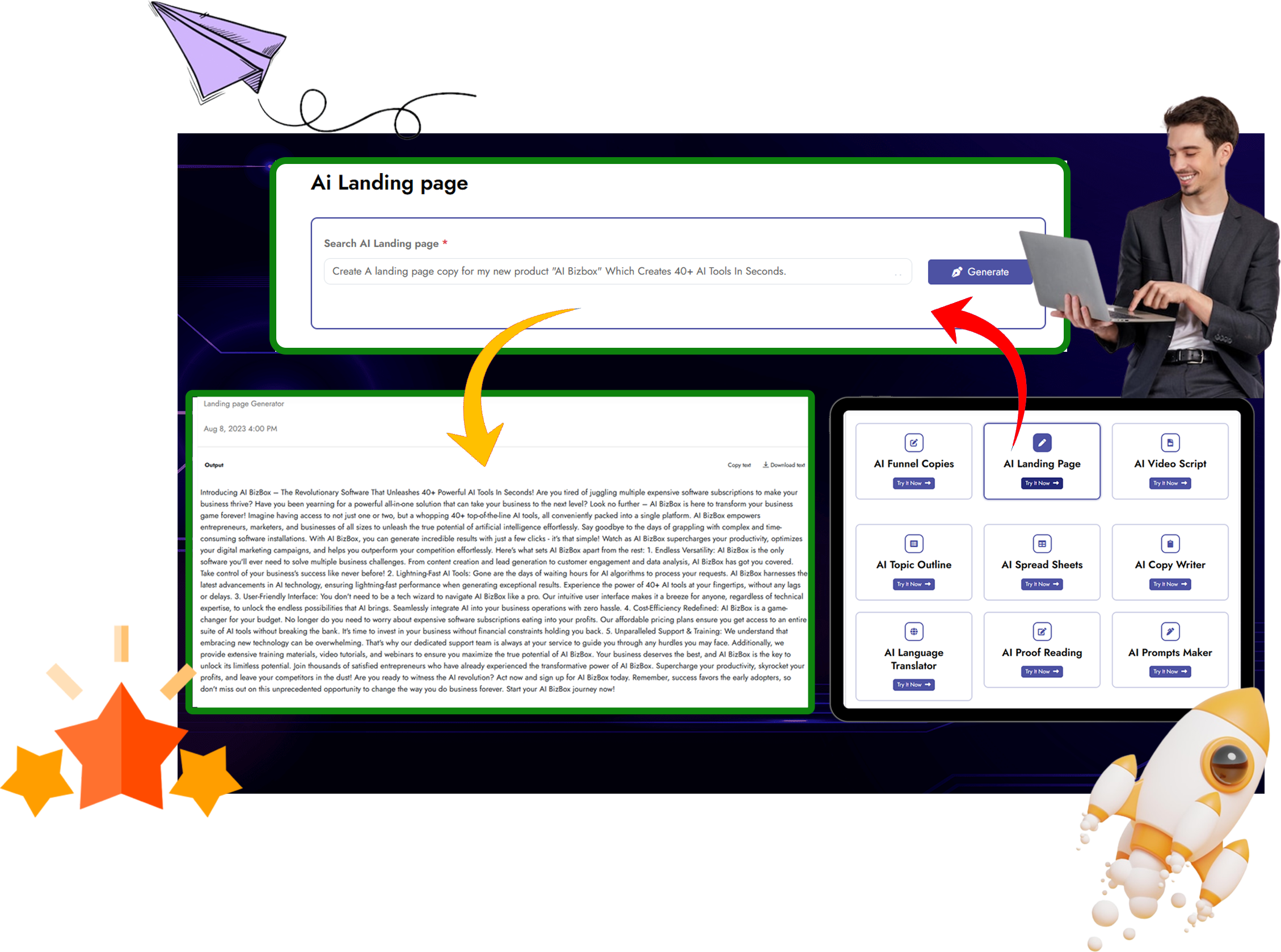 Landing Page