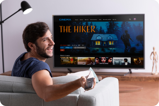 TV Watching Men